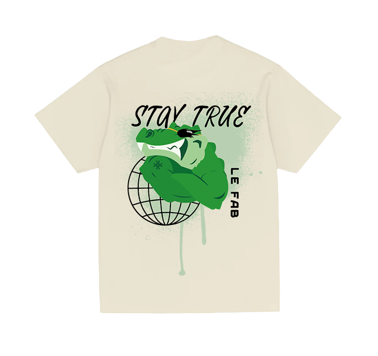 Tee-shirt stay true